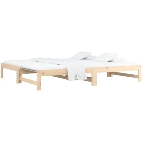 Dormeuse Estraibile 2x(90x190) Cm - Letto Per Adulti Legno Massello Di Pino BV804549 - BonneVie 5 Dormeuse Estraibile 2x(90x190) Cm - Letto Per Adulti Legno Massello Di Pino BV804549 - BonneVie - immagine 3