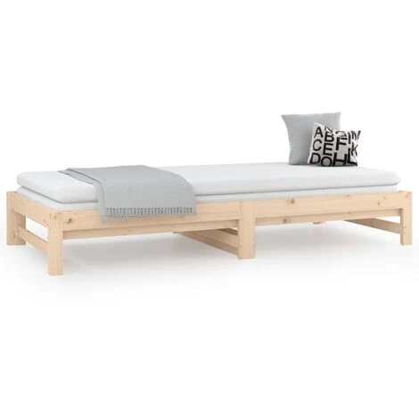 Dormeuse Estraibile 2x(90x190) Cm - Letto Per Adulti Legno Massello Di Pino BV804549 - BonneVie 7 Dormeuse Estraibile 2x(90x190) Cm - Letto Per Adulti Legno Massello Di Pino BV804549 - BonneVie - immagine 5