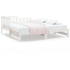Dormeuse Estraibile Bianca 2x(90x190) Cm - Letto Per Adulti Legno Massello Di Pino BV511197 - BonneVie 8 Dormeuse Estraibile Bianca 2x(90x190) Cm - Letto Per Adulti Legno Massello Di Pino BV511197 - BonneVie -LettoMania Italia 91043309 2