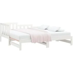 Dormeuse Estraibile Bianca 2x(90x190) Cm - Letto Per Adulti Legno Massello Di Pino BV511197 - BonneVie 9 Dormeuse Estraibile Bianca 2x(90x190) Cm - Letto Per Adulti Legno Massello Di Pino BV511197 - BonneVie -LettoMania Italia 91043309 3
