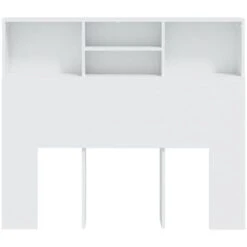 Testiera Con Contenitore Elegant - Testate E Armadi Con Contenitore Bianco 120x19x103,5 Cm BV208342 - BonneVie 11 Testiera Con Contenitore Elegant - Testate E Armadi Con Contenitore Bianco 120x19x103,5 Cm BV208342 - BonneVie -LettoMania Italia 91050880 5