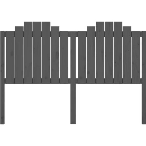 Testiera Per Letto Elegant - Testate E Armadi Grigia 166x4x110 Cm Legno Massello Di Pino BV839640 - BonneVie 6 Testiera Per Letto Elegant - Testate E Armadi Grigia 166x4x110 Cm Legno Massello Di Pino BV839640 - BonneVie - immagine 4