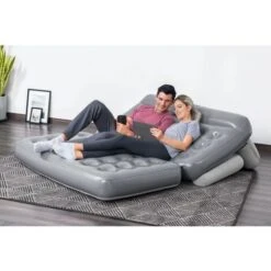 Divano Gonfiabile 3-in-1 In PVC Grigio Bestway 10 Divano Gonfiabile 3-in-1 In PVC Grigio Bestway -LettoMania Italia 92948961 4