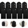 Randaco 10 Buste Porta Abiti 150 X 60 Cm Copertura Protettiva Nera -LettoMania Italia 93289446 1