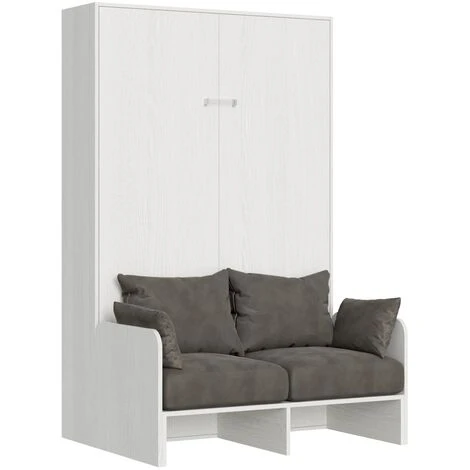 Letto 120 Sofà Kentaro Verticale A Scomparsa Bianco Frassino (ALESSIA 20) 3 Letto 120 Sofà Kentaro Verticale A Scomparsa Bianco Frassino (ALESSIA 20)