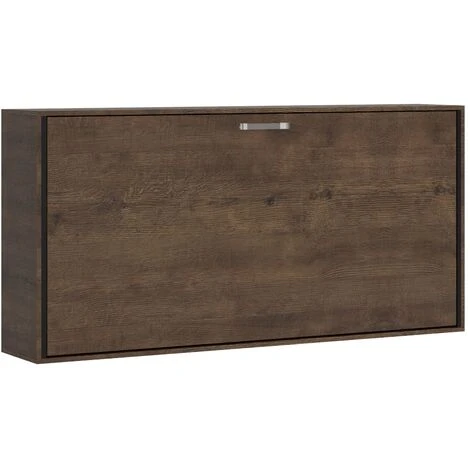 Letto Kando Singolo Orizzontale Noce 7 Letto Kando Singolo Orizzontale Noce - immagine 5