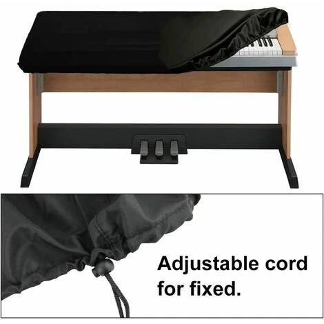 88 Cover Per Tastiera Per Pianoforte, Cover Per Tastiera Per Pianoforte Jtdeal, Cover Per Tastiera Per Pianoforte Elettronica, Custodia Protettiva Antipolvere Per Casio, Yamaha, Kawai, Tastiera Per Pi 5 88 Cover Per Tastiera Per Pianoforte, Cover Per Tastiera Per Pianoforte Jtdeal, Cover Per Tastiera Per Pianoforte Elettronica, Custodia Protettiva Antipolvere Per Casio, Yamaha, Kawai, Tastiera Per Pi - immagine 3