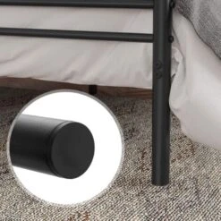 Songmics VASAGLE Struttura Letto Singolo In Metallo, Letto A Doghe Per Materassi Di 90 X 190 Cm, Per Adulti E Bambini, Non Richiede Materasso Boxspring 10 Songmics VASAGLE Struttura Letto Singolo In Metallo, Letto A Doghe Per Materassi Di 90 X 190 Cm, Per Adulti E Bambini, Non Richiede Materasso Boxspring -LettoMania Italia 96923119 4