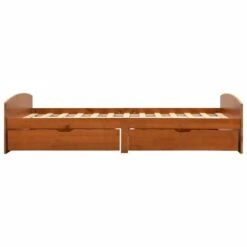 Giroletto Con 2 Cassetti Marrone Miele Legno Di Pino 90x200 Cm 9 Giroletto Con 2 Cassetti Marrone Miele Legno Di Pino 90x200 Cm -LettoMania Italia 97216710 3