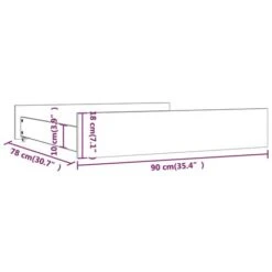 Cassettoni Da Letto 2 Pz In Legno Massello Di Pino VidaXL 9 Cassettoni Da Letto 2 Pz In Legno Massello Di Pino VidaXL -LettoMania Italia 97307844 3