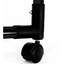 Stand Appendiabiti Pieghevole In Acciaio Asta Allungabile Regolabile Con Ruote -LettoMania Italia 97314852 4