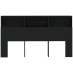 Nova Testiera 180x19x104cm Con Scomparti Aperti Design Elegante Vari Colori Colore : Nero -LettoMania Italia 98438639 3