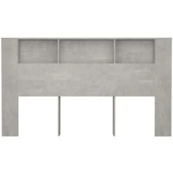 Nova Testiera Con 3 Scomparti Contenitori Design Elegante 180x19x105cm Vari Colori Colore : Cemento 10 Nova Testiera Con 3 Scomparti Contenitori Design Elegante 180x19x105cm Vari Colori Colore : Cemento -LettoMania Italia 98438642 4