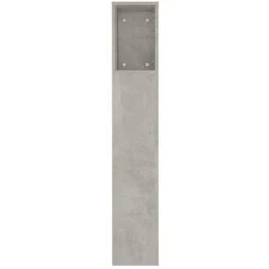 Nova Testiera Con 3 Scomparti Contenitori Design Elegante 180x19x105cm Vari Colori Colore : Cemento 11 Nova Testiera Con 3 Scomparti Contenitori Design Elegante 180x19x105cm Vari Colori Colore : Cemento -LettoMania Italia 98438642 5