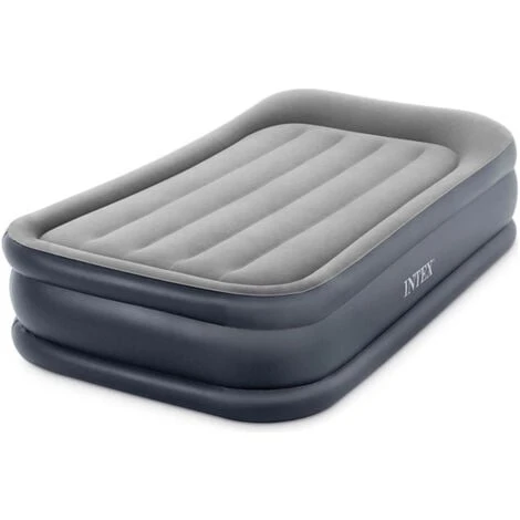 Intex Materasso Dura-Beam Pillow Rest Deluxe Singolo Bicolor Con Tecnologia Fi 3 Intex Materasso Dura-Beam Pillow Rest Deluxe Singolo Bicolor Con Tecnologia Fi