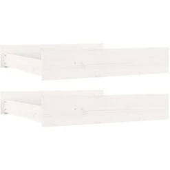 Cassettoni Da Letto 2 Pz Bianchi In Legno Massello Di Pino 8 Cassettoni Da Letto 2 Pz Bianchi In Legno Massello Di Pino -LettoMania Italia 99589630 2