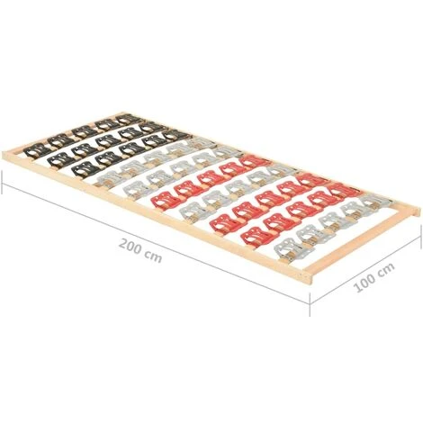 Letto Singolo Moderno Struttura Letto Giroletto Con 12 Doghe E Supporti 100x200 Cm ITD45684 7 Letto Singolo Moderno Struttura Letto Giroletto Con 12 Doghe E Supporti 100x200 Cm ITD45684 - immagine 5